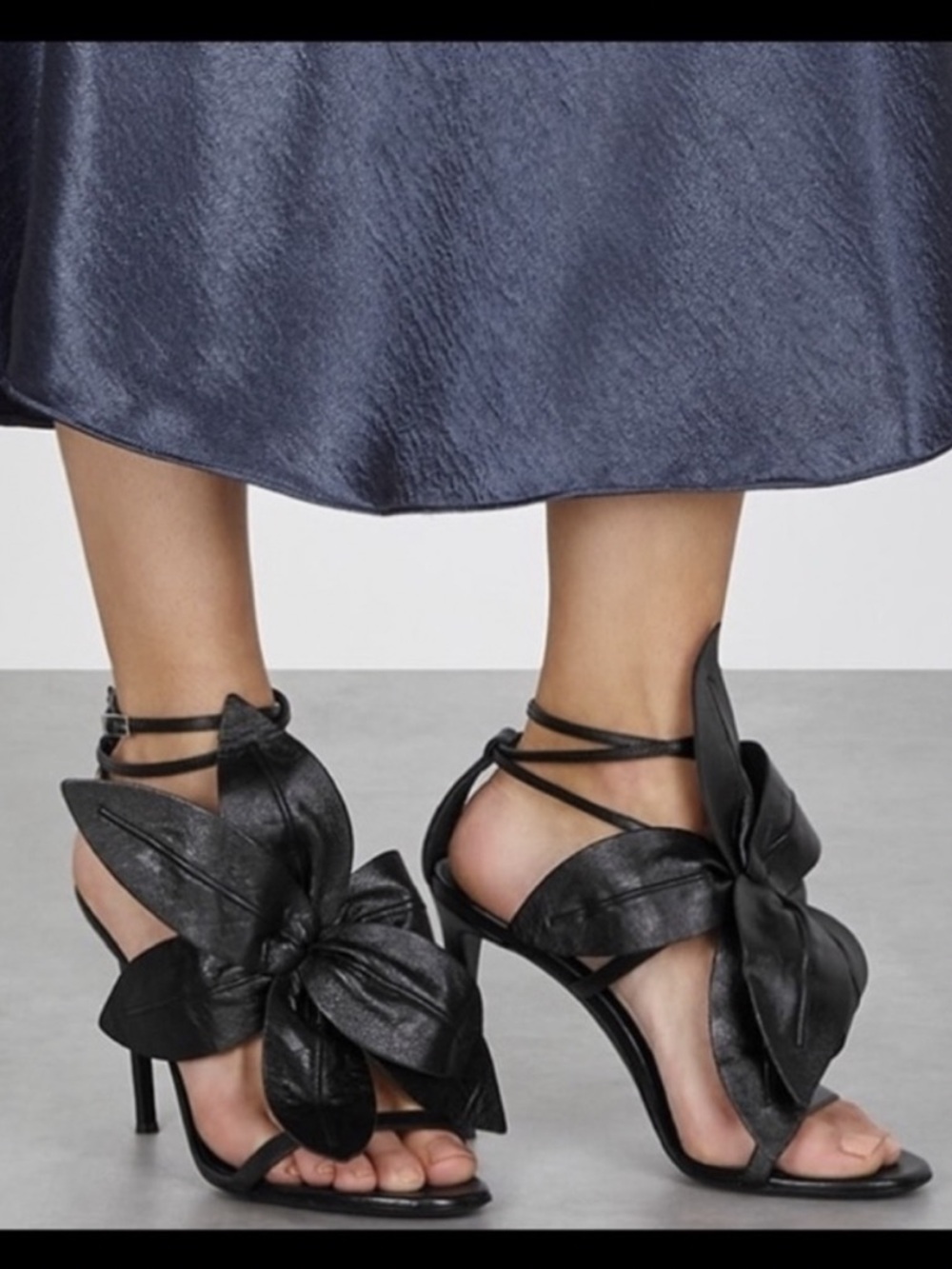 New GIUSEPPE ZANOTTI Lilium Flower Stiletto Sandals $1,350 35
